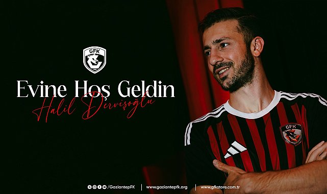 Gaziantep FK, Halil Dervişoğlu'nu kiralık olarak kadrosuna kattı