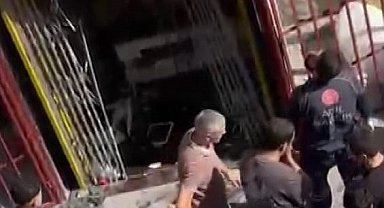 Gaziosmanpaşa'da 4'üncü kattan düşen yük asansöründeki işçi ağır yaralandı