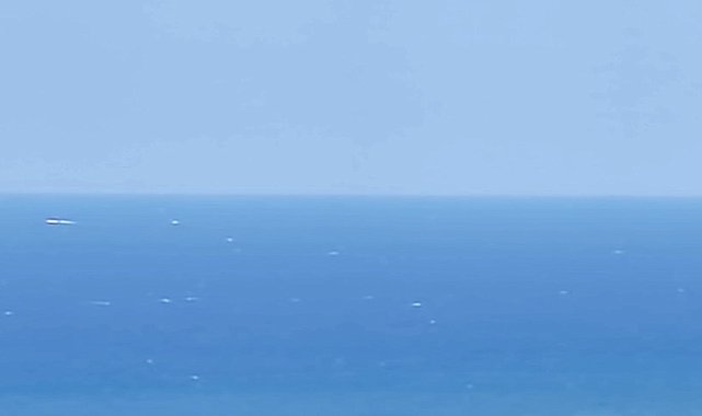 Girne açıklarında yolcu gemisi alabora oldu