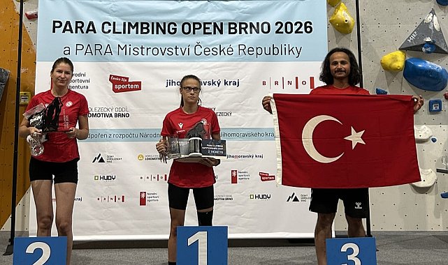 Görme engelli milli sporcu Fatih Güney'den Çekya'da madalya