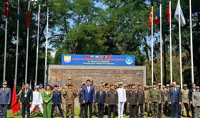 Güneydoğu Avrupa Tugayı Komutanlığı görevi Arnavutluk'tan Bulgaristan'a devredildi