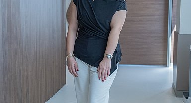 Hemşire Burcu, 9 ayda 42 kilo verip 72 kiloya düştü