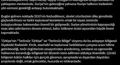 İletişim Başkanı Duran: Türkiye, Suriye'ye desteğini sürdürecek