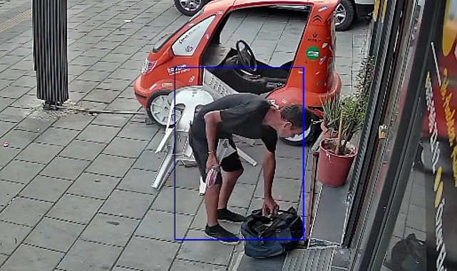 İş yerinin önünde unutulan takım çantasını aldı, bir gün sonra geri bıraktı