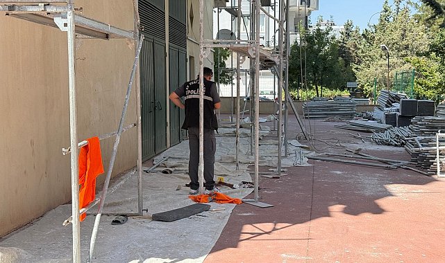 İskeleden düşen işçi öldü