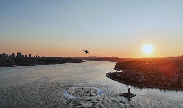 İstanbul Emniyet'inden kara, hava ve denizde yürütülen görevler için özel klip