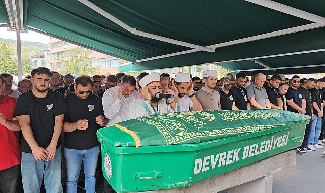 İstanbul'daki kazada ölen kameraman, Zonguldak'ta son yolculuğuna uğurlandı