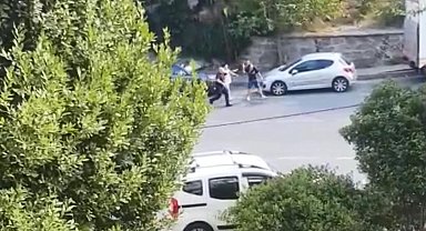 Kağıthane'de para vermeyen ablasını soda şişesiyle yaraladı