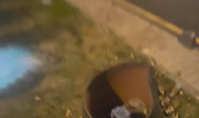 Kağıthane'de rögardan gelen ses mahalleliyi tedirgin etti
