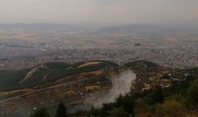 Kahramanmaraş'ta orman yangını