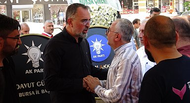 Kazada ölen belediye başkanının amcası toprağa verildi