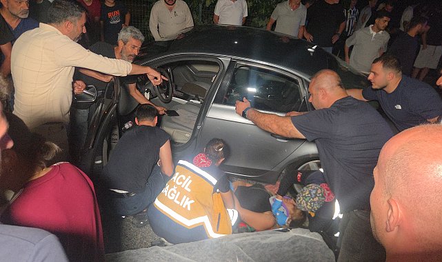 Kazaya karışmamak için manevra yapıp ağaca çarptı: 1 yaralı
