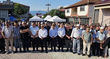 Kelkit Çayında 69 gün önce kaybolan İlker için gıyabi cenaze namazı kılındı