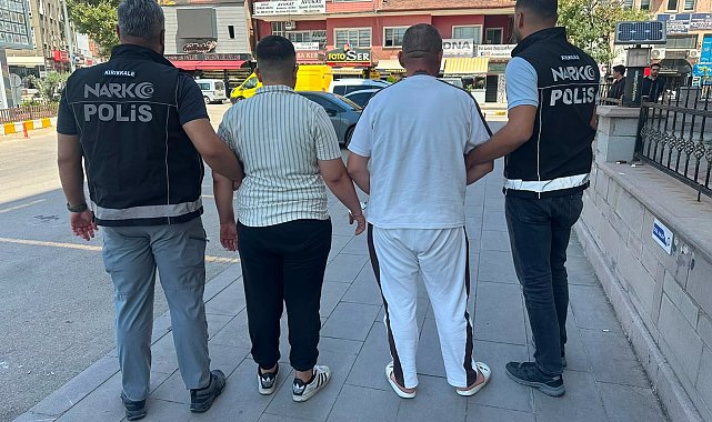 Kırıkkale'de uyuşturucu operasyonu: 2 tutuklama