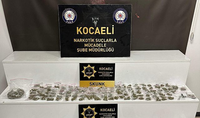 Kocaeli'de uyuşturucu operasyonu; 5 tutuklama