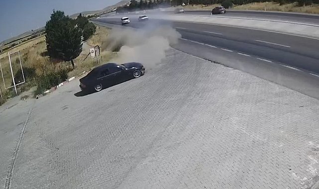 Konya'da 2 sürücünün öldüğü kazanın görüntüleri ortaya çıktı