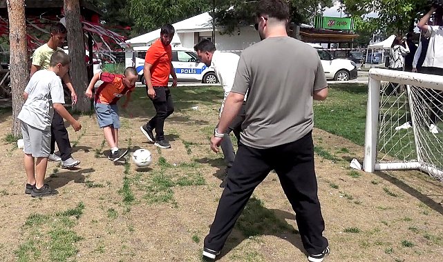 Koruyucu Aile Festivali'nde çocuklar, aileleriyle eğlendi