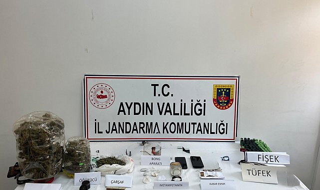 Kuşadası'ndaki uyuşturucu operasyonda, 4 tutuklama