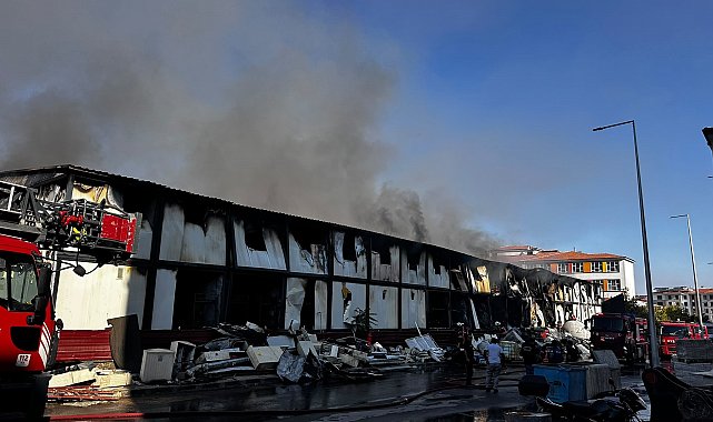 Malatya'da şantiyede işçilerin kaldığı konteynerde yangın