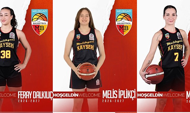 Melikgazi Kayseri Basketbol'da 3 oyuncuyla sözleşme yenilendi