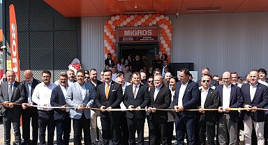 Migros, Yenişehir'de Meyve Sebze, Şarküteri, Paketleme ve Dağıtım Merkezi'ni hizmete açtı