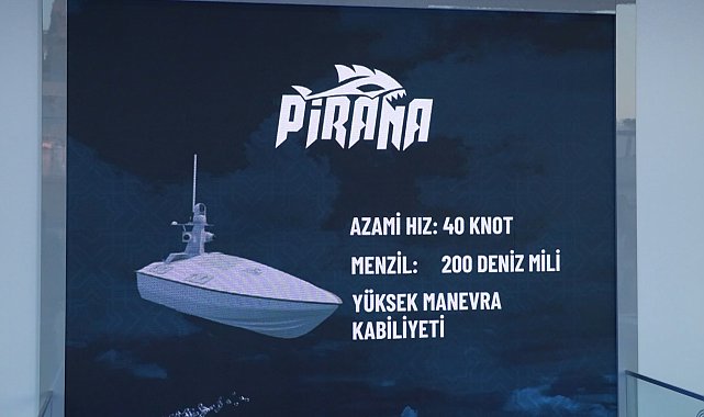 MKE'nin milli sistemleri 'PİRANA' VE 'MALAMAN' TEKNOFEST Mavi Vatan'da sergilendi