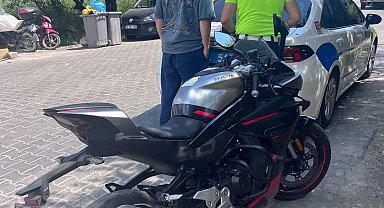 Motosikletle tek teker üzerinde D-100 karayolunda giden sürücüye 46 bin TL ceza