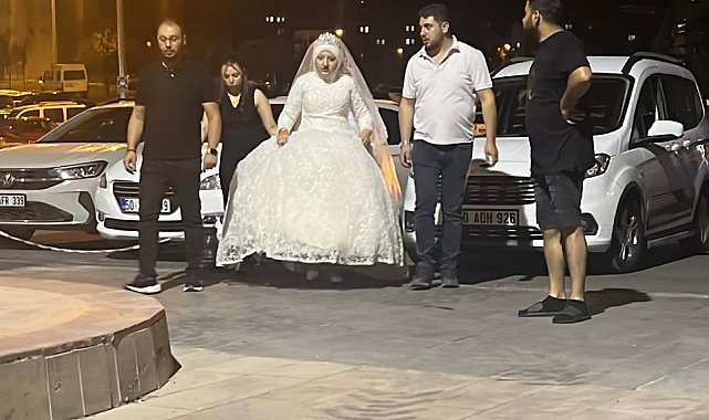 Nevşehir'de gelin arabası takla attı; gelin ve damat yaralandı