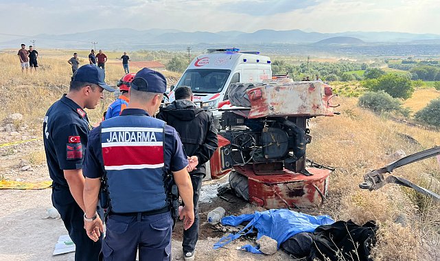 Nevşehir'de traktör devrildi: 1 ölü, 1 yaralı