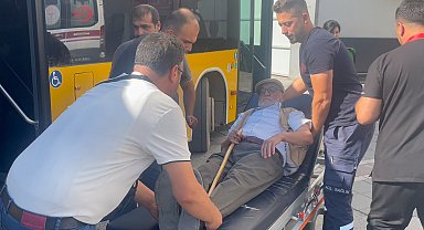 Otobüste fenalaşan yolcuyu şoför hastaneye yetiştirdi