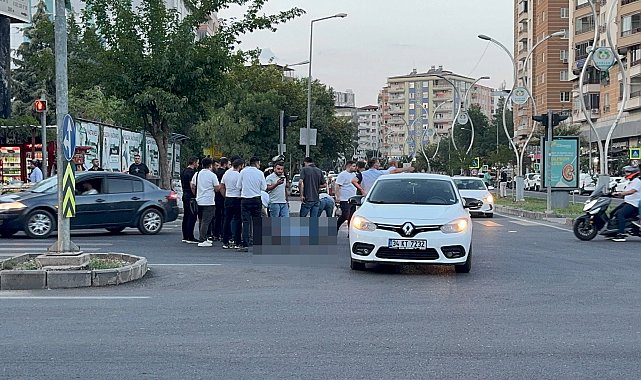 Otomobilin çarptığı bisikletli ağır yaralandı
