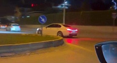 Otomobille drift atan aday sürücüye 140 bin lira ceza; sürücü belgesi iptal edildi