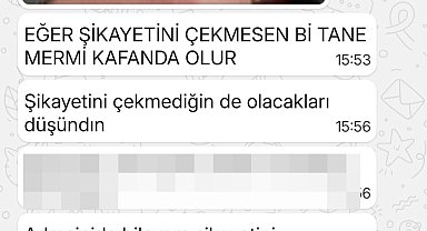Rojin'in babasına silah fotoğraflı tehdit mesajı: Şikayetini çek, yoksa sen de kızının yanına gidersin