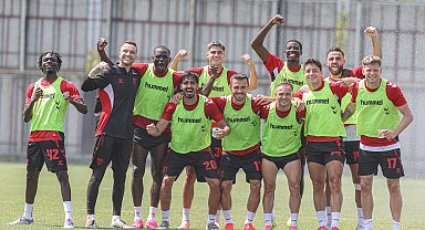 Samsunspor, Göztepe maçı hazırlıklarını sürdürdü