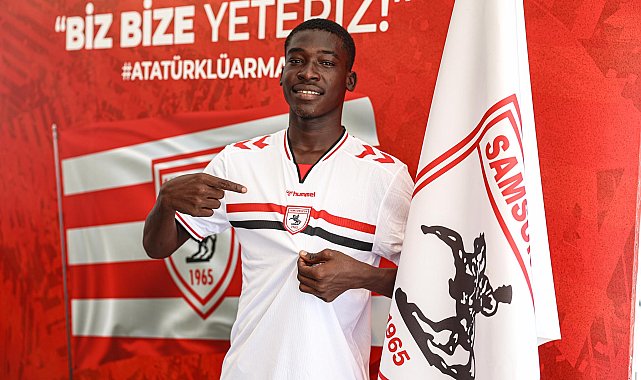 Samsunspor, Mbaitoloum Daniel ile 5 yıllık sözleşme imzaladı