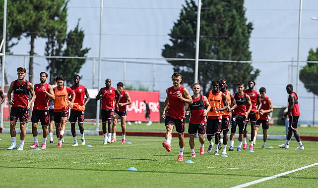 Samsunspor, yeni sezon hazırlıklarını sürdürdü