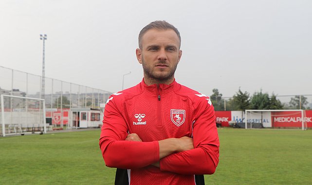 Samsunsporlu Celil Yüksel: Yarın akşam güzel bir sonuç bizi bekliyor