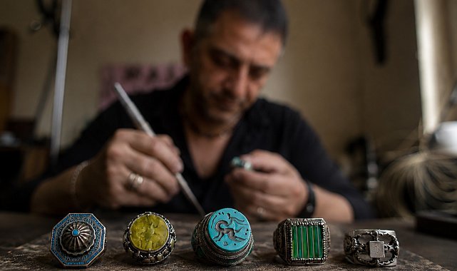 Sanat eseri yüzüklerle yurt dışına ihracat