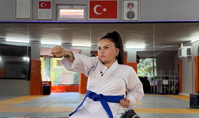 Şerife, sporla engelleri aştı