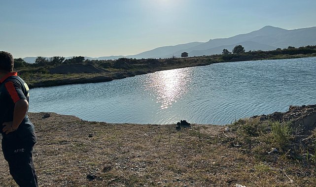 Serinlemek için girdiği gölette boğuldu