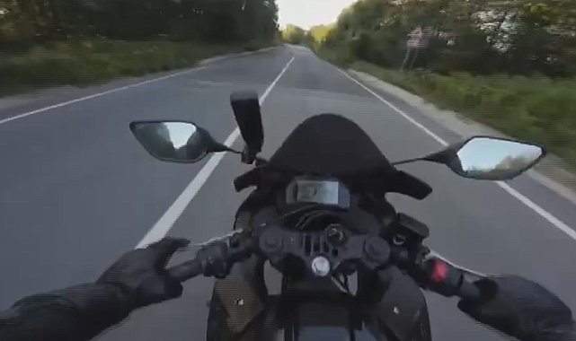 Şile'de Ceyda Yakova'nın öldüğü motosiklet kazası kask kamerasında