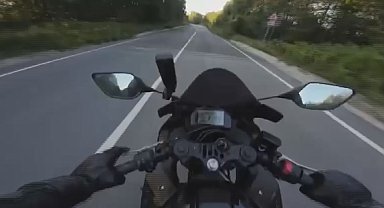 Şile'de Ceyda Yakova'nın öldüğü motosiklet kazası kask kamerasında