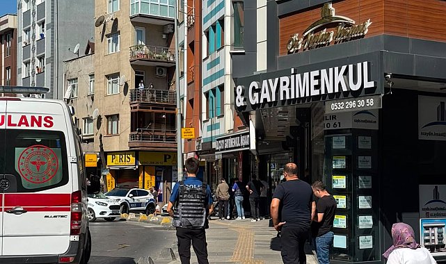 Sultangazi'de kadına silahlı saldırı kamerada -1