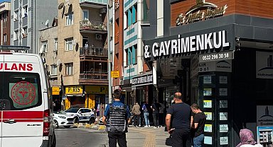 Sultangazi'de kadına silahlı saldırı kamerada -1