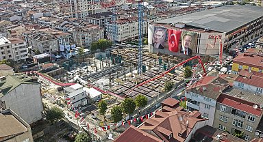 Sultangazi'de Naim Süleymanoğlu Gençlik Spor ve Yaşam Merkezi'nin temel atıldı
