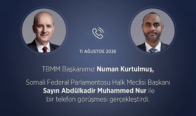 TBMM Başkanı Kurtulmuş, Somalili mevkidaşı Nur ile görüştü