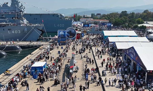 TEKNOFEST Mavi Vatan'da 3'üncü gün yoğunluğu