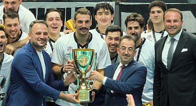 THF Cumhurbaşkanlığı Kupası erkekler şampiyonu Beşiktaş oldu