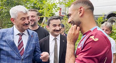 Trabzon'da Salah'ı gülümseten teklif