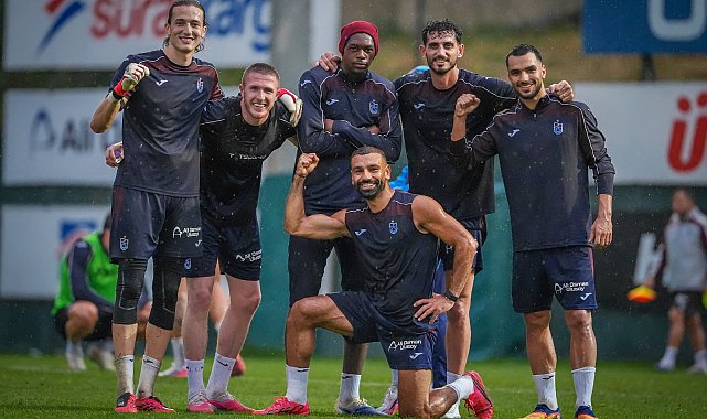 Trabzonspor, Ferencvaros maçı hazırlıklarına başladı